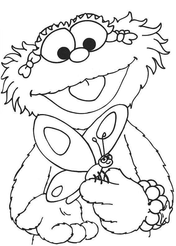 zoe name coloring pages