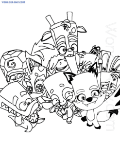 Zooba Coloring Pages Printable For Free Download