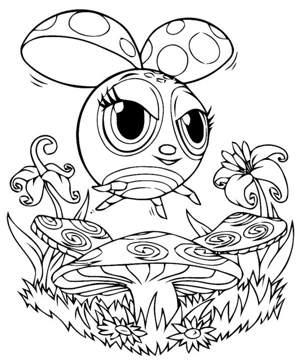 Zoobles Coloring Pages Printable for Free Download