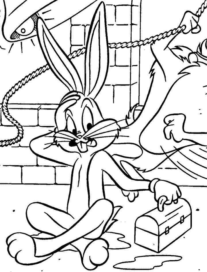 Bugs Bunny Coloring Pages Printable for Free Download