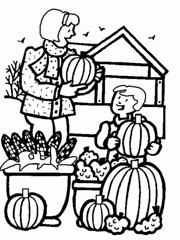 Harvest Coloring Pages Printable For Free Download