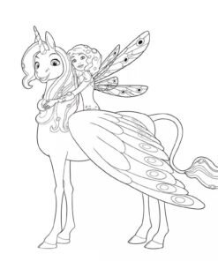 Alicorn Coloring Pages Printable for Free Download