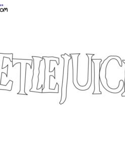 Beetlejuice 2 Coloring Pages Printable for Free Download