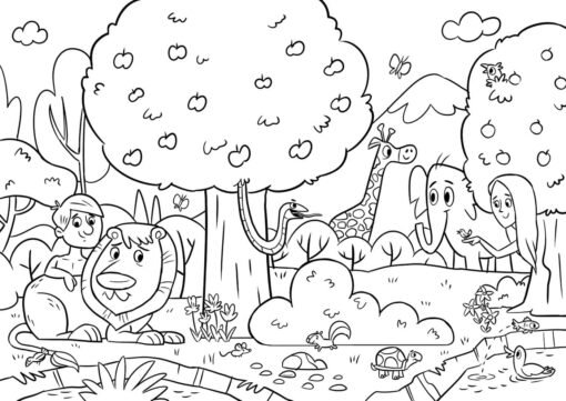 Bible Coloring Pages Printable for Free Download