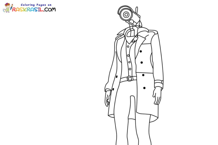 Camerawoman Coloring Pages Printable for Free Download