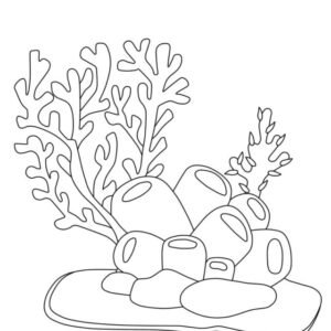 Coral Reef Coloring Pages Printable for Free Download