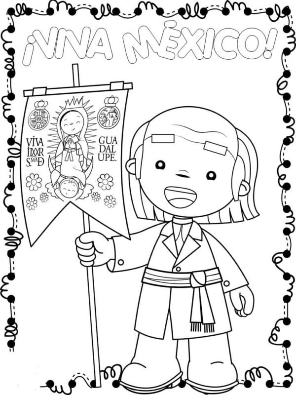 Mexico Coloring Pages Printable for Free Download