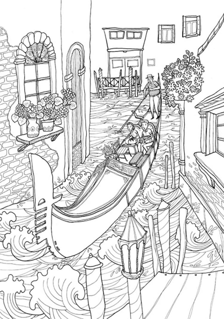 Italy Coloring Pages Printable for Free Download