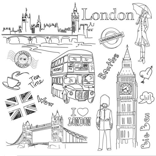 England Colouring Pages Printable for Free Download