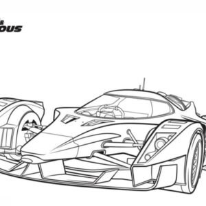 Fast and Furious Coloring Pages Printable for Free Download