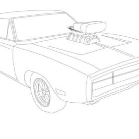 Fast and Furious Coloring Pages Printable for Free Download