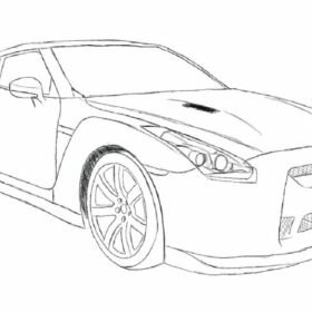 Fast and Furious Coloring Pages Printable for Free Download