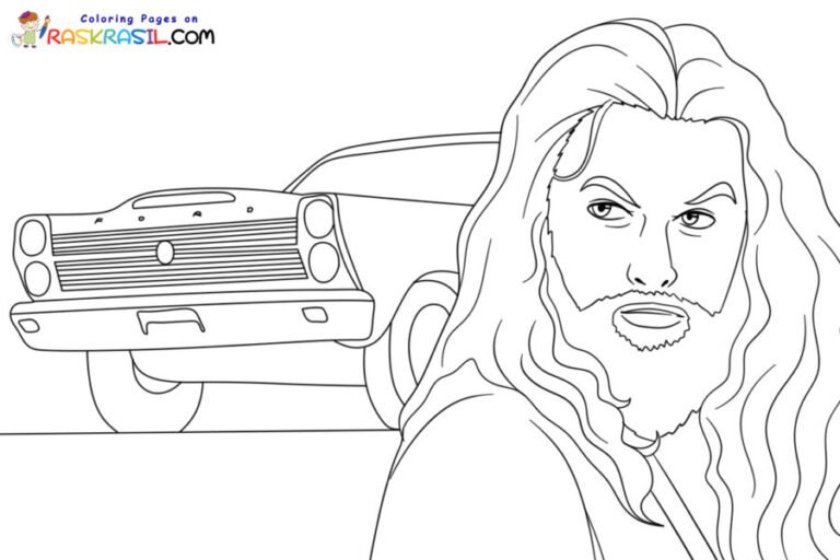 Fast and Furious Coloring Pages Printable for Free Download