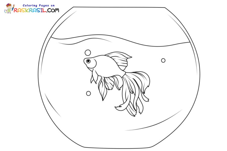 Fish Bowl with Fish - Openclipart