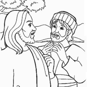 Good Samaritan Coloring Pages Printable for Free Download