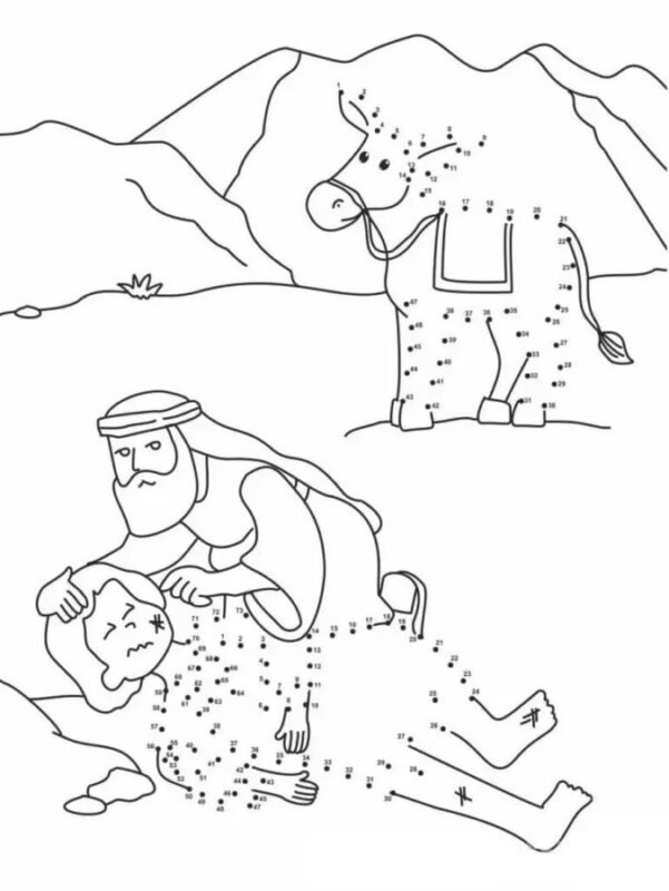 Good Samaritan Coloring Pages Printable for Free Download