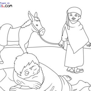 Good Samaritan Coloring Pages Printable for Free Download