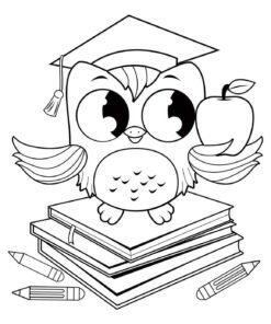 Graduation Coloring Pages Printable for Free Download