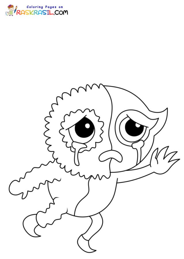 Garten of Banban Coloring Pages  WONDER DAY — Coloring pages for