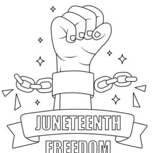 Juneteenth Coloring Pages Printable for Free Download