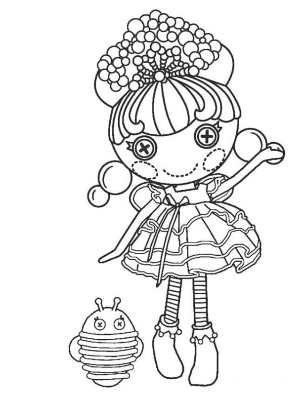 Lalaloopsy Coloring Pages Printable for Free Download