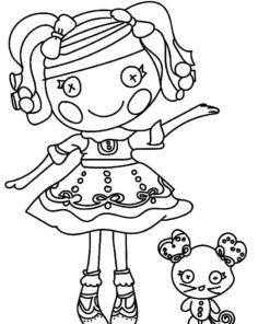 Lalaloopsy Coloring Pages Printable for Free Download