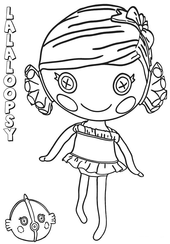 Lalaloopsy Coloring Pages Printable for Free Download