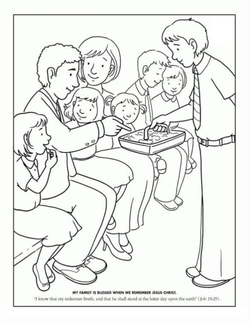 LDS Coloring Pages Printable for Free Download