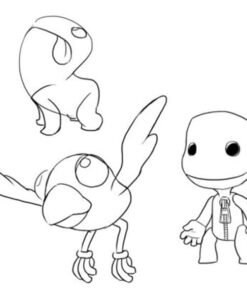 Little Big Planet Coloring Pages Printable for Free Download