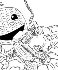 Little Big Planet Coloring Pages Printable for Free Download