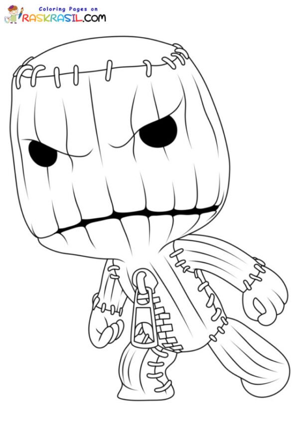 Little Big Planet Coloring Pages Printable for Free Download