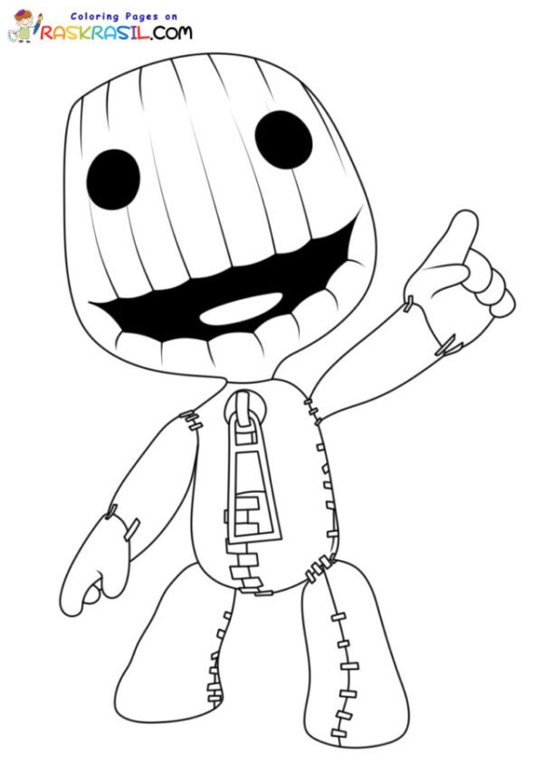 Little Big Planet Coloring Pages Printable for Free Download