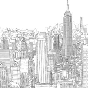 New York Coloring Pages Printable for Free Download