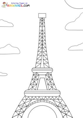 Paris Coloring Pages Printable for Free Download