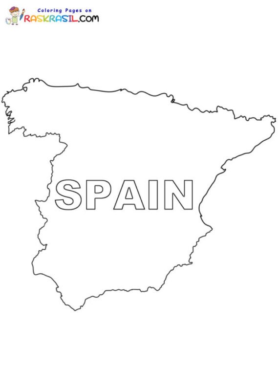 10 Spain Coloring Pages for Culture and Fun: Explore the Vibrant Heritage of Spain