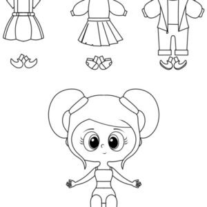 The Doll Coloring Book: DIY Doll Sized Jiffy Pop!