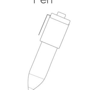 Pen coloring page - Coloringcrew.com