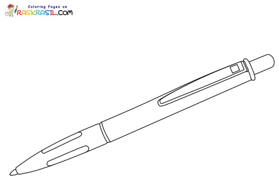 Pen Coloring Pages Printable for Free Download