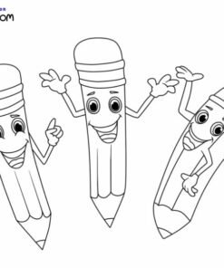 Pencil Coloring Pages Printable For Free Download