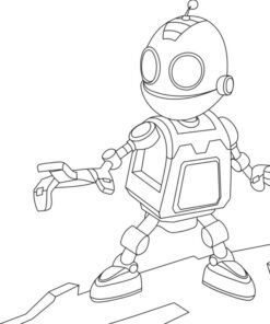 Ratchet and Clank Coloring Pages Printable for Free Download