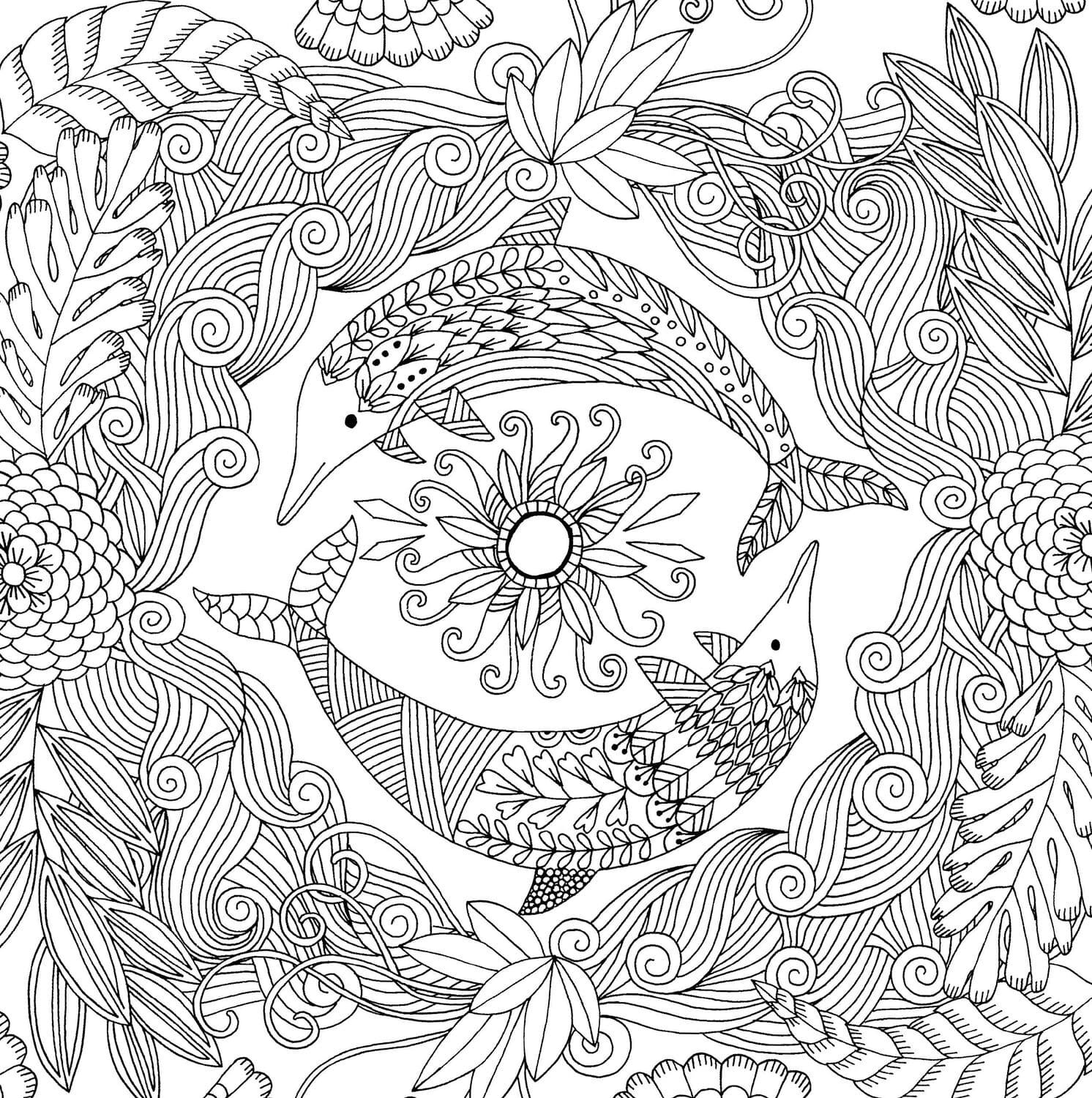 Relax Coloring Pages Printable for Free Download