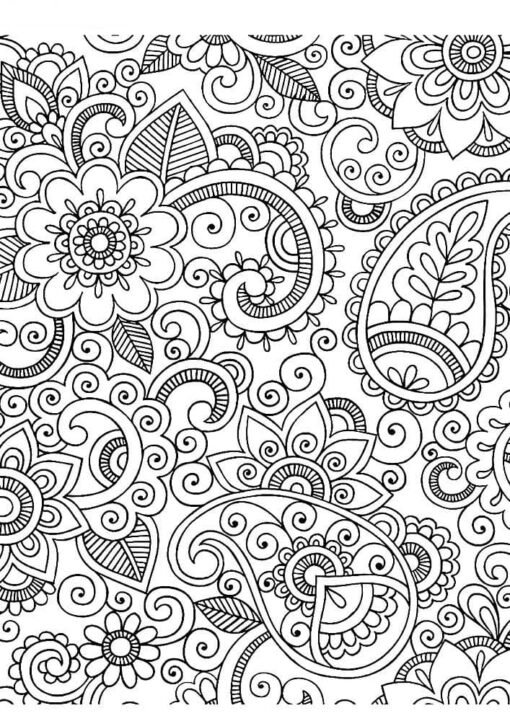 Relax Coloring Pages Printable for Free Download