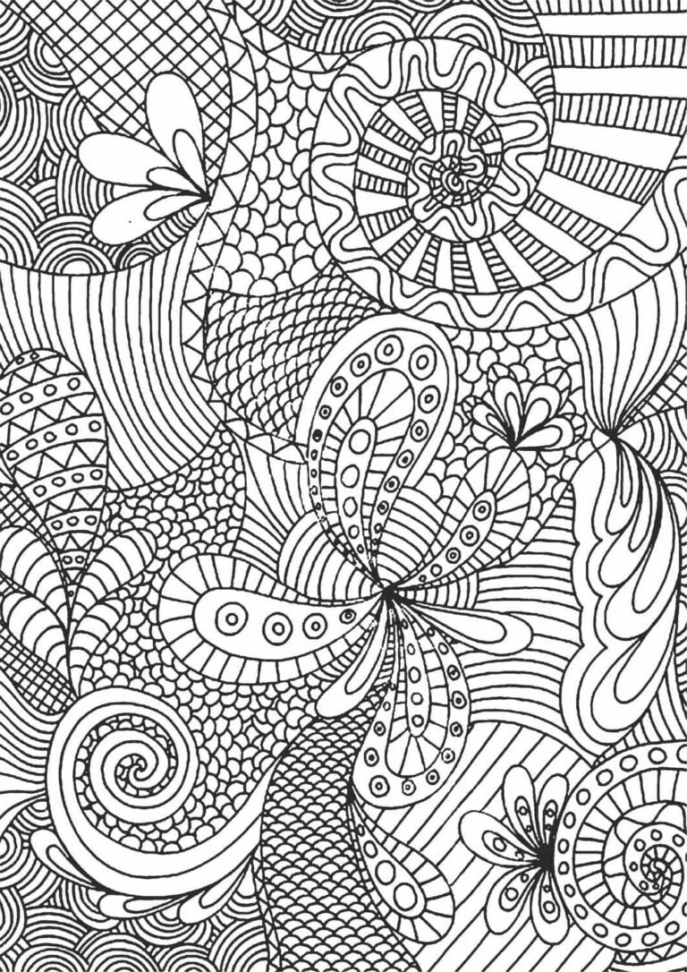 Relax Coloring Pages Printable for Free Download