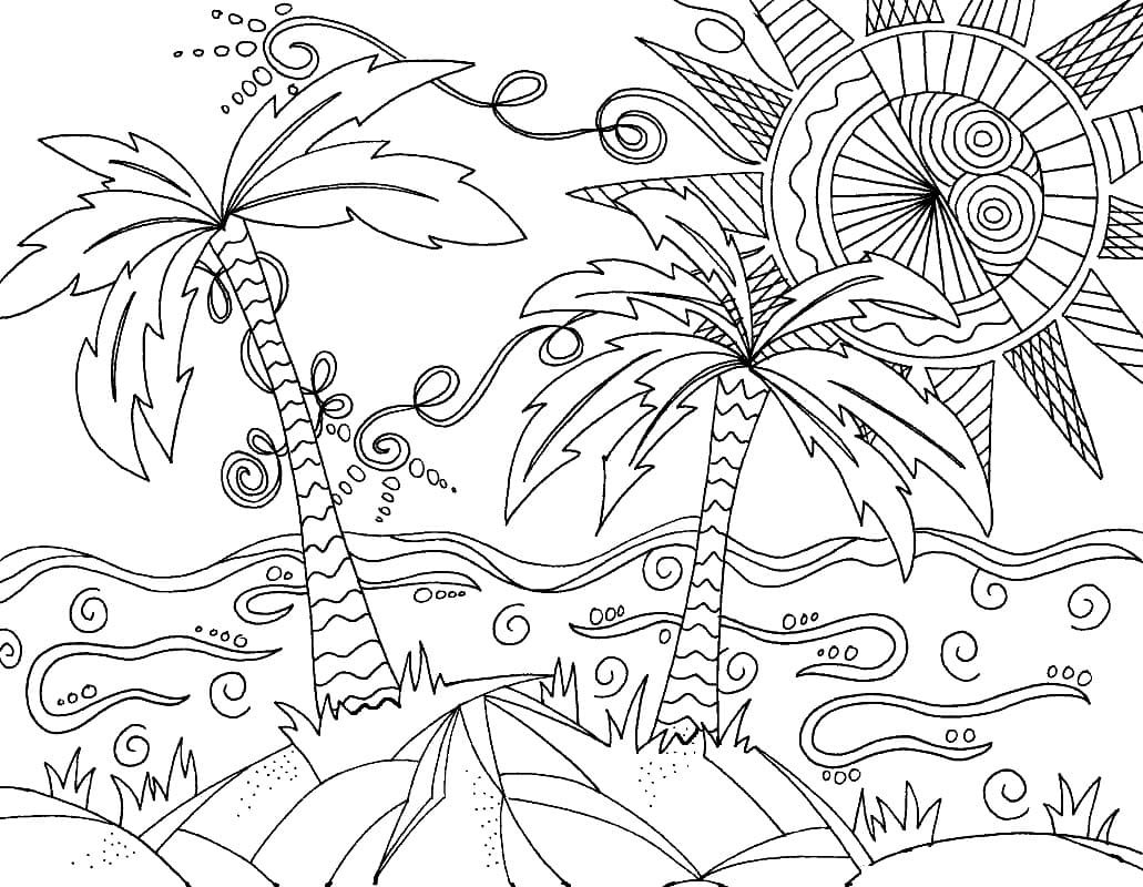 Relax Coloring Pages Printable For Free Download