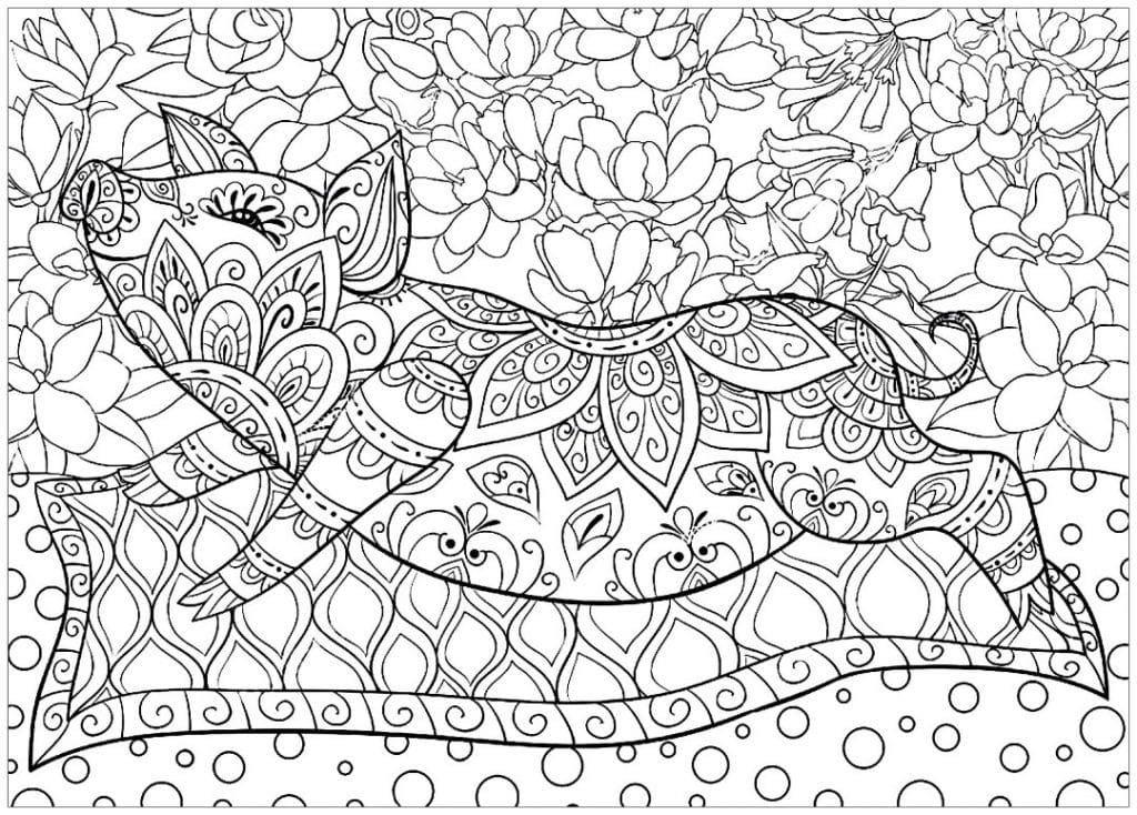 Relax Coloring Pages Printable for Free Download