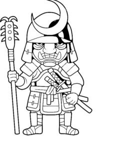 Samurai Coloring Pages Printable For Free Download