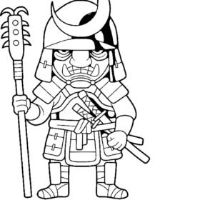 Samurai Coloring Pages Printable for Free Download