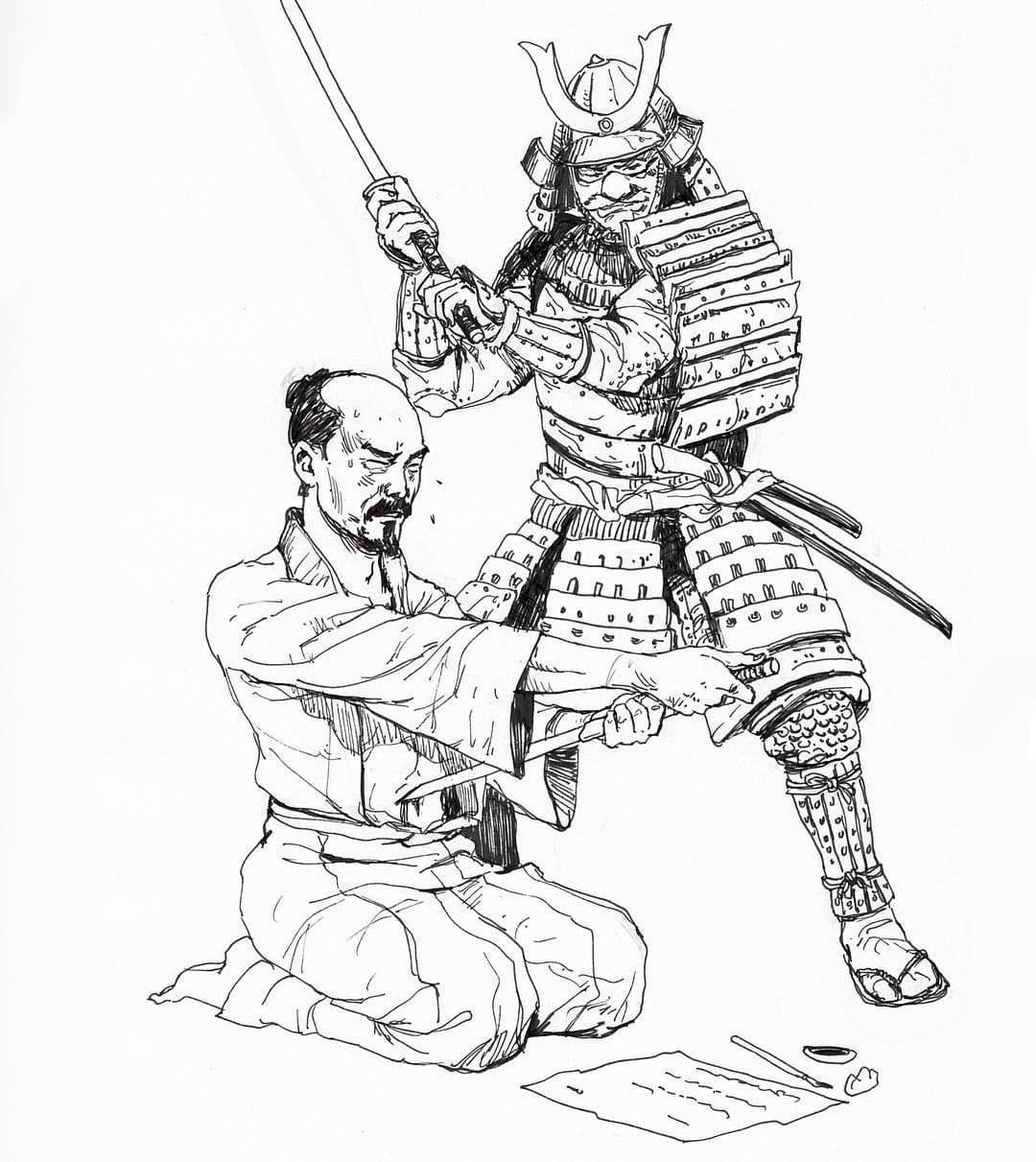 Samurai Coloring Pages Printable For Free Download