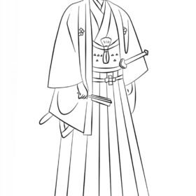 Samurai Coloring Pages Printable for Free Download