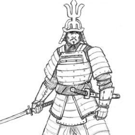 Samurai Coloring Pages Printable for Free Download